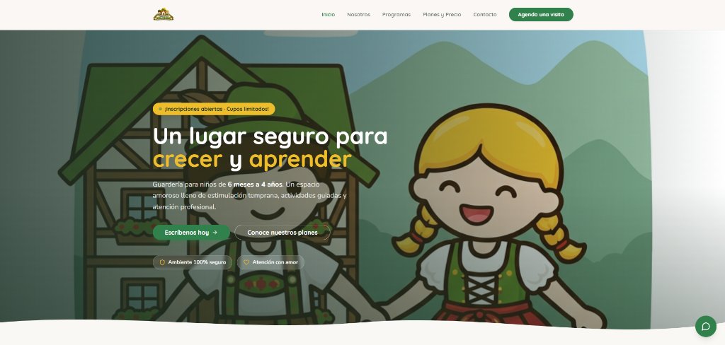Sitio web de Pequeños Colonos